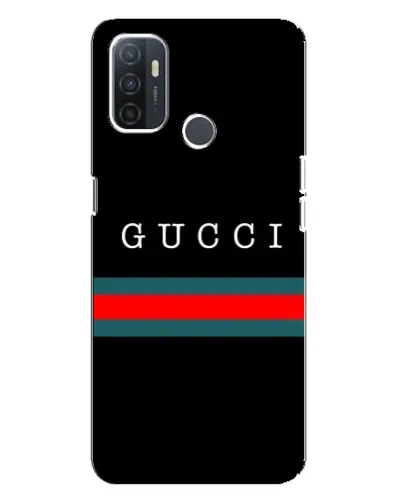 Чохол для OPPO A32 з картинкою «Gucci — червоний пояс» Чохол для OPPO A32 з картинкою «Gucci — червоний пояс»