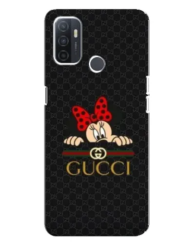 Чохол для OPPO A32 з картинкою «Мінні Маус Gucci — чорний» Чохол для OPPO A32 з картинкою «Мінні Маус Gucci — чорний»