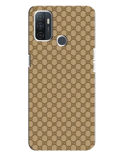 Чехол для OPPO A32 с картинкой «Gucci — классический беж» Чехол для OPPO A32 с картинкой «Gucci — классический беж»