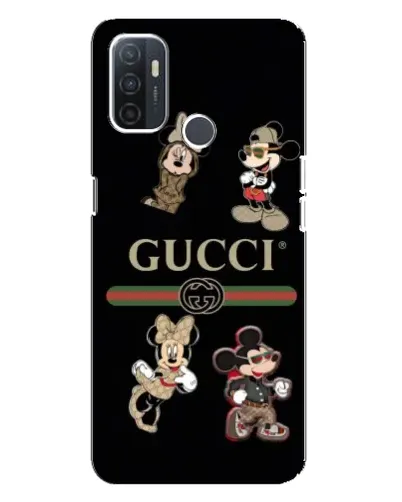 Чохол для OPPO A32 з картинкою «Gucci — герої Disney та монограма» Чохол для OPPO A32 з картинкою «Gucci — герої Disney та монограма»