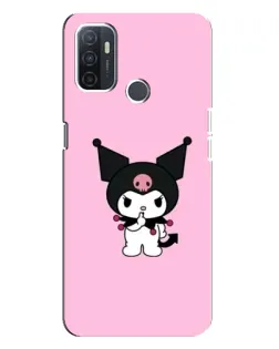 Чехол для OPPO A32 с картинкой «Kuromi — розовая нежность» Чехол для OPPO A32 с картинкой «Kuromi — розовая нежность»
