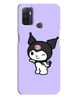 Чехол для OPPO A32 с картинкой «Классическая Kuromi» Чехол для OPPO A32 с картинкой «Классическая Kuromi»