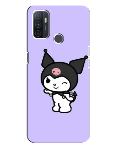 Чехол для OPPO A32 с картинкой «Классическая Kuromi» Чехол для OPPO A32 с картинкой «Классическая Kuromi»