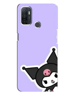 Чехол для OPPO A32 с картинкой «Забавная Kuromi» Чехол для OPPO A32 с картинкой «Забавная Kuromi»