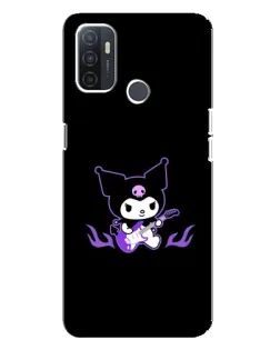 Чехол для OPPO A32 с картинкой «Электрическая Kuromi» Чехол для OPPO A32 с картинкой «Электрическая Kuromi»