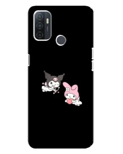 Чехол для OPPO A32 с картинкой «My Melody и Kuromi» Чехол для OPPO A32 с картинкой «My Melody и Kuromi»