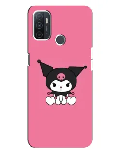 Чехол для OPPO A32 с картинкой «Хмурая Kuromi» Чехол для OPPO A32 с картинкой «Хмурая Kuromi»