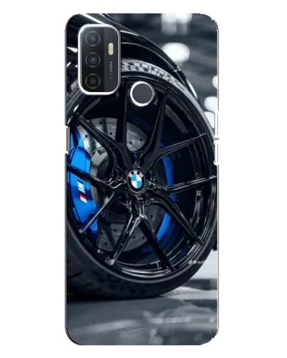 Чохол для OPPO A32 з картинкою «Колесо BMW зблизька»