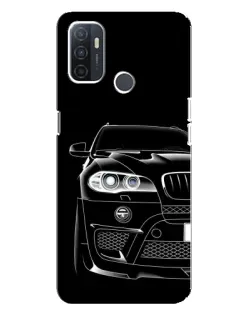 Чохол для OPPO A32 з картинкою «Темний силует BMW» Чохол для OPPO A32 з картинкою «Темний силует BMW»
