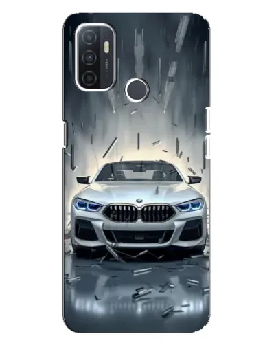 Чохол для OPPO A32 з картинкою «BMW у світлі фар»
