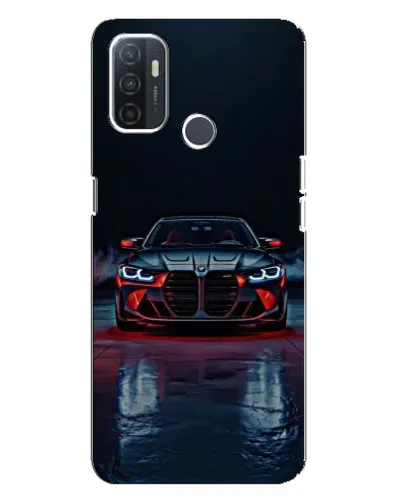 Чохол для OPPO A32 з картинкою «BMW на мокрій дорозі»