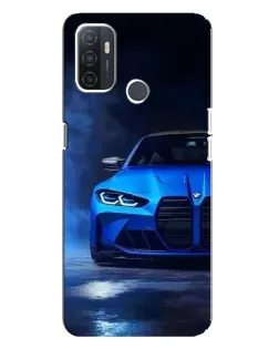 Чохол для OPPO A32 з картинкою «Блакитна BMW M4» Чохол для OPPO A32 з картинкою «Блакитна BMW M4»