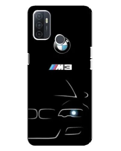 Чохол для OPPO A32 з картинкою «Мінімалістичний принт BMW M3»