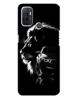 Чохол для OPPO A32 з картинкою «BMW та лев» Чохол для OPPO A32 з картинкою «BMW та лев»