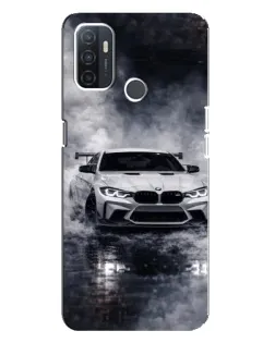 Чохол для OPPO A32 з картинкою «BMW крізь туман» Чохол для OPPO A32 з картинкою «BMW крізь туман»