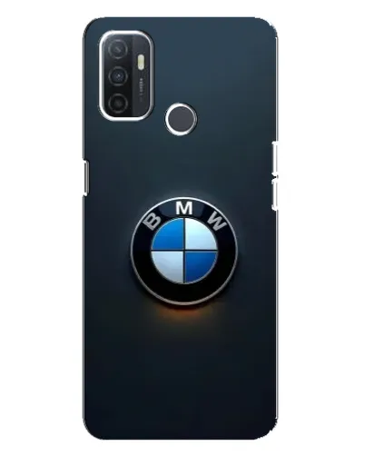 Чохол для OPPO A32 з картинкою «Логотип BMW — мінімалізм»