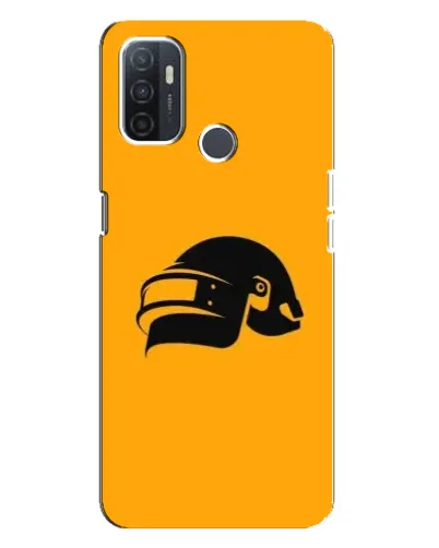 Чохол для OPPO A32 з картинкою «PUBG — золотий шолом»