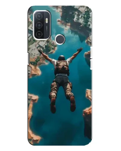 Чохол для OPPO A32 з картинкою «PUBG — вільне падіння»