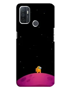 Чохол для OPPO A32 з картинкою «Самотній герой на планеті» Чохол для OPPO A32 з картинкою «Самотній герой на планеті»