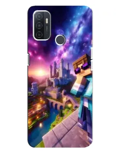 Чохол для OPPO A32 з картинкою «Стів та космос» Чохол для OPPO A32 з картинкою «Стів та космос»