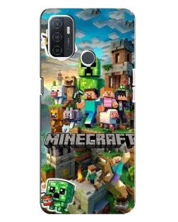 Чохол для OPPO A32 з картинкою «Замок Minecraft» Чохол для OPPO A32 з картинкою «Замок Minecraft»