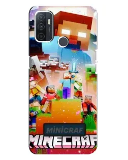 Чохол для OPPO A32 з картинкою «Minecraft герої гри» Чохол для OPPO A32 з картинкою «Minecraft герої гри»
