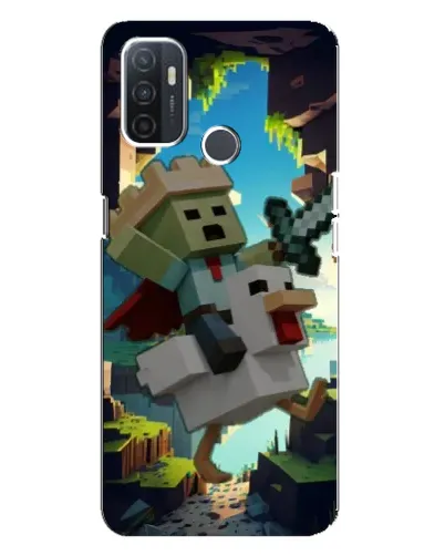 Чохол для OPPO A32 з картинкою «Стів та гусь»