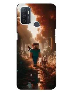 Чохол для OPPO A32 з картинкою «Стів у лісі»
