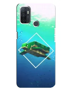 Чохол для OPPO A32 з картинкою «Черепаха Minecraft» Чохол для OPPO A32 з картинкою «Черепаха Minecraft»
