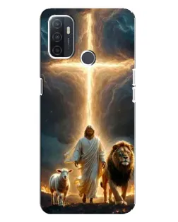 Чохол для OPPO A32 з картинкою «Лев Юди та Світло» Чохол для OPPO A32 з картинкою «Лев Юди та Світло»