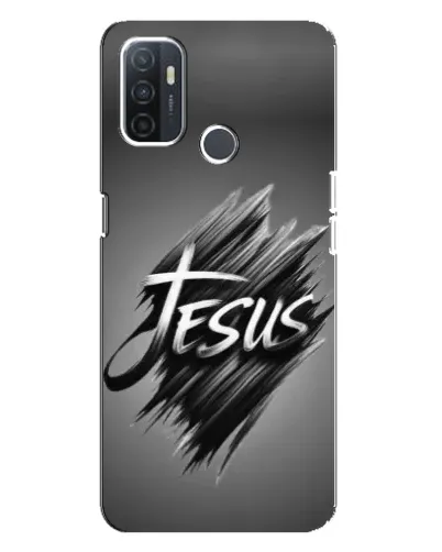 Чохол для OPPO A32 з картинкою «Напис Jesus Graffiti»