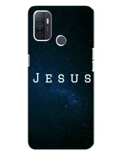 Чохол для OPPO A32 з картинкою «Зоряне небо Jesus»