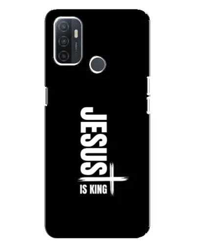 Чохол для OPPO A32 з картинкою «Вертикаль віри Jesus»