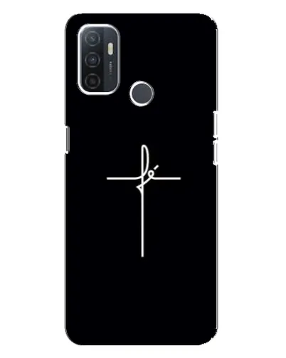 Чехол для OPPO A32 с картинкой «Тонкий крест» Чехол для OPPO A32 с картинкой «Тонкий крест»