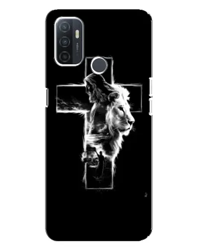 Чехол для OPPO A32 с картинкой «Сияющий крест Jesus» Чехол для OPPO A32 с картинкой «Сияющий крест Jesus»
