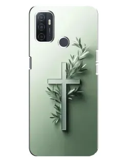 Чехол для OPPO A32 с картинкой «Оливковая ветвь» Чехол для OPPO A32 с картинкой «Оливковая ветвь»