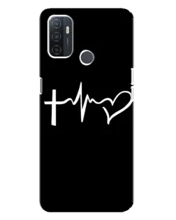 Чехол для OPPO A32 с картинкой «Пульс веры» Чехол для OPPO A32 с картинкой «Пульс веры»