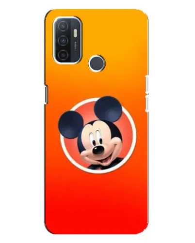 Чехол для OPPO A32 с картинкой «Mickey в круге»