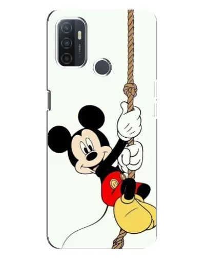 Чехол для OPPO A32 с картинкой «Mickey на канате»