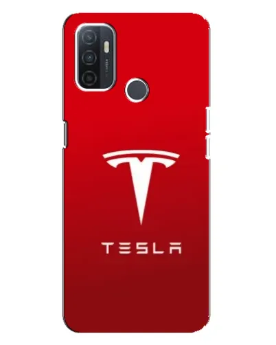 Чохол для OPPO A32 з картинкою «Tesla Red Classic»