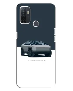 Чохол для OPPO A32 з картинкою «Сріблястий Cybertruck Tesla» Чохол для OPPO A32 з картинкою «Сріблястий Cybertruck Tesla»
