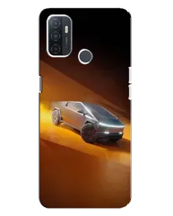 Чохол для OPPO A32 з картинкою «Cybertruck у пустелі» Чохол для OPPO A32 з картинкою «Cybertruck у пустелі»