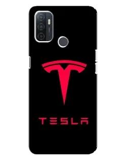 Чохол для OPPO A32 з картинкою «Tesla Red Logo» Чохол для OPPO A32 з картинкою «Tesla Red Logo»