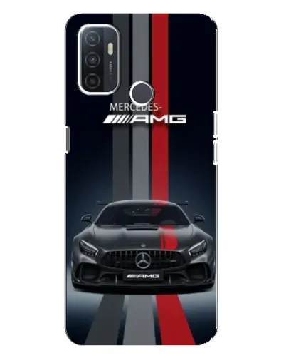 Чохол для OPPO A32 з картинкою «Mercedes — білий карбон» Чохол для OPPO A32 з картинкою «Mercedes — білий карбон»