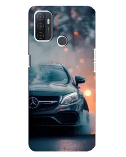 Чохол для OPPO A32 з картинкою «Mercedes — нічне місто»
