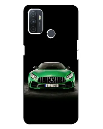 Чохол для OPPO A32 з картинкою «Mercedes — неоновий лого» Чохол для OPPO A32 з картинкою «Mercedes — неоновий лого»