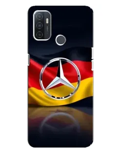 Чохол для OPPO A32 з картинкою «Mercedes — прапор Німеччини»