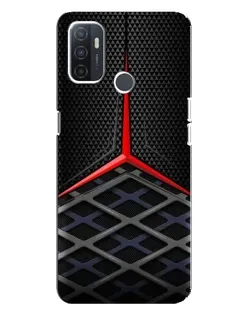 Чохол для OPPO A32 з картинкою «Mercedes Carbon Grid»