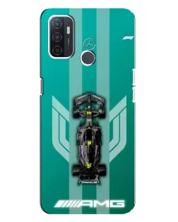 Чохол для OPPO A32 з картинкою «Mercedes AMG Petronas»