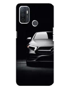 Чохол для OPPO A32 з картинкою «Світло фар Mercedes»